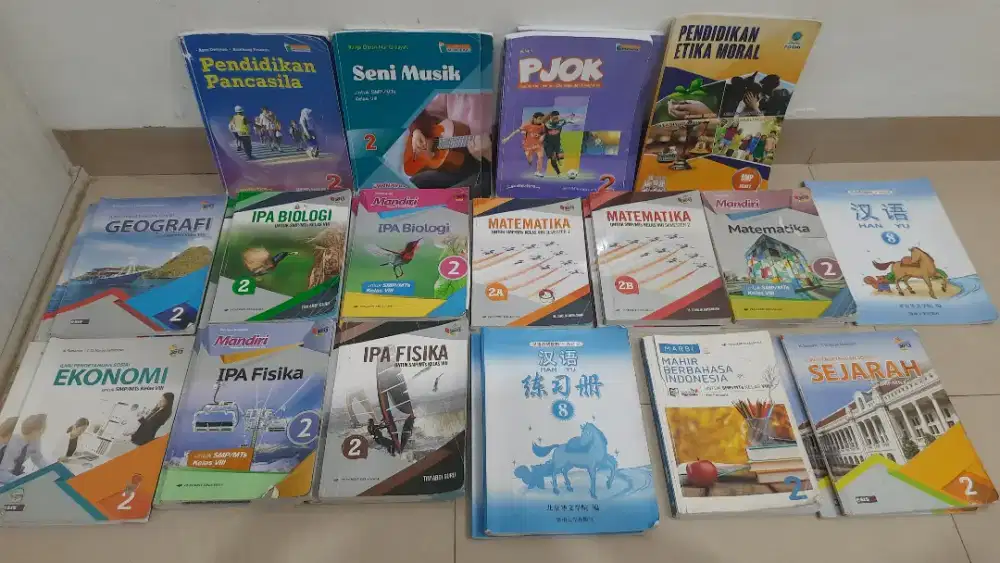 Buku Cetak kelas 8 / Smp 2