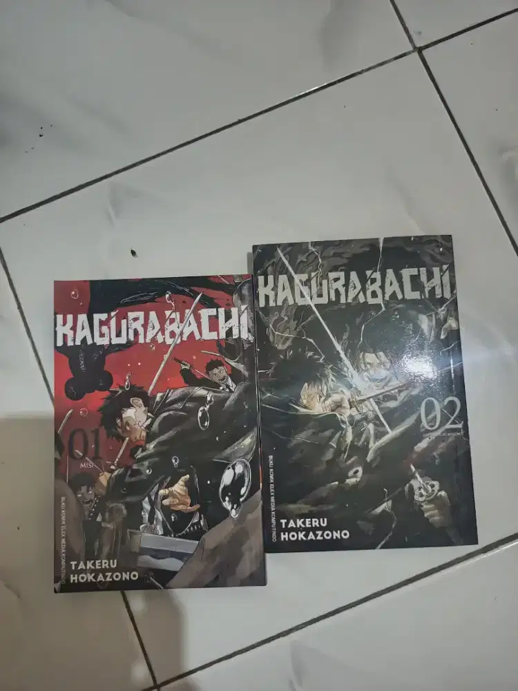 Komik kagurabachi volume 01 & 02