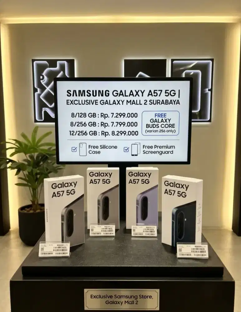 Samsung Galaxy A57 5G Resmi Segel - Promo Eksklusif Galaxy Mall 2