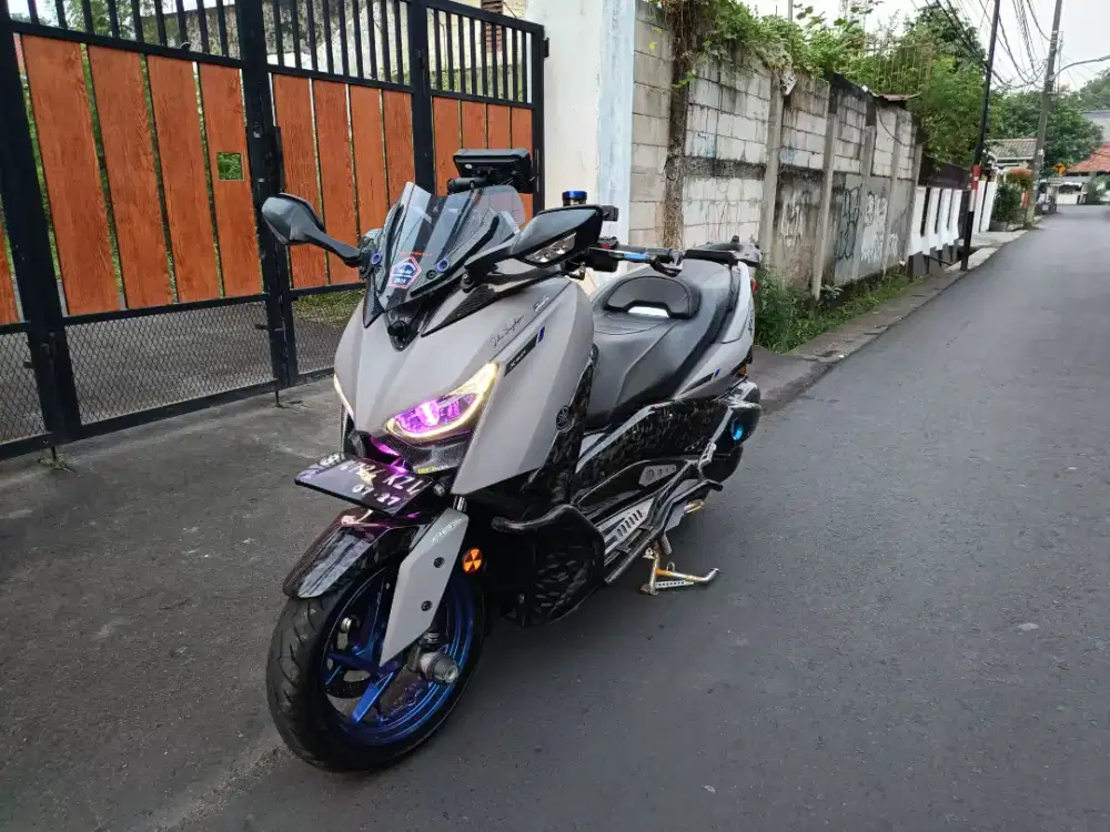 Yamaha xmax 2023 abu abu full modif