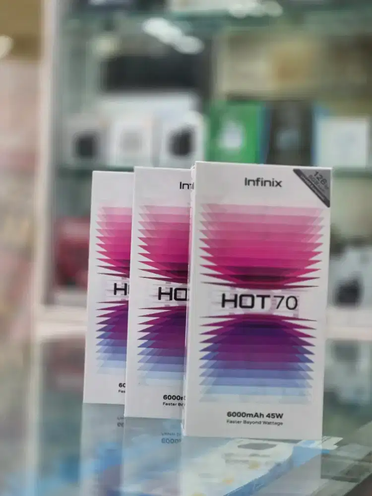 INFINIX HOT 70 SERIES, NEW SEGEL, PROMO AWAL JULI ,BANYAK POTONGAN NYA