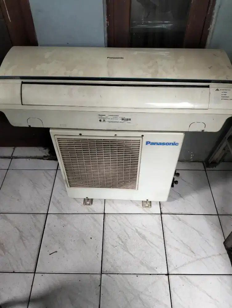 ac split 3/4 pk panasinic r.22 bagus, normal