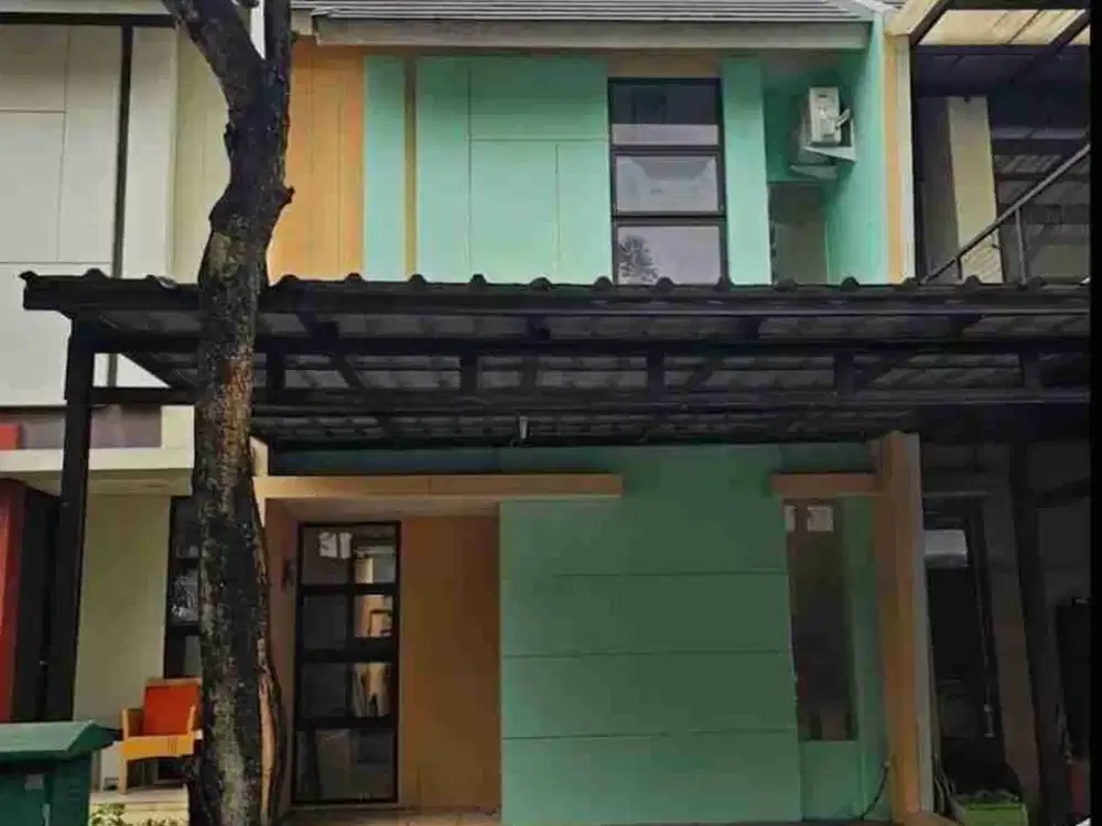 rumah 2 lantai siap huni, bebas banjir dalam cluster di lippo cikarang, cikarang selatan, kabupaten bekasi