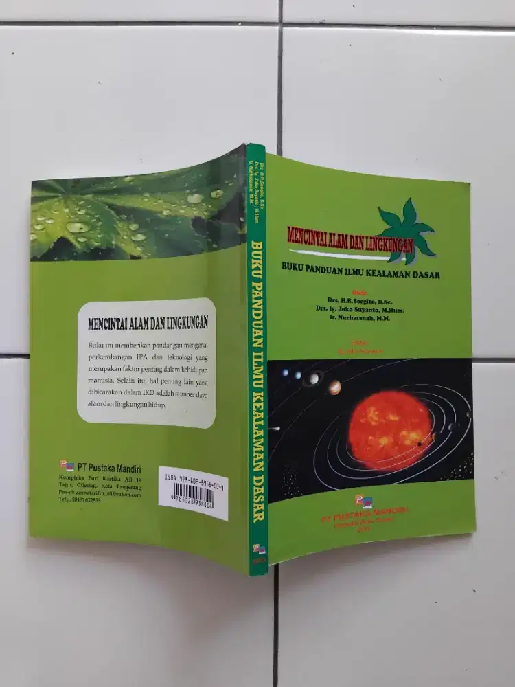 Buku Panduan Ilmu Kealaman Dasar.