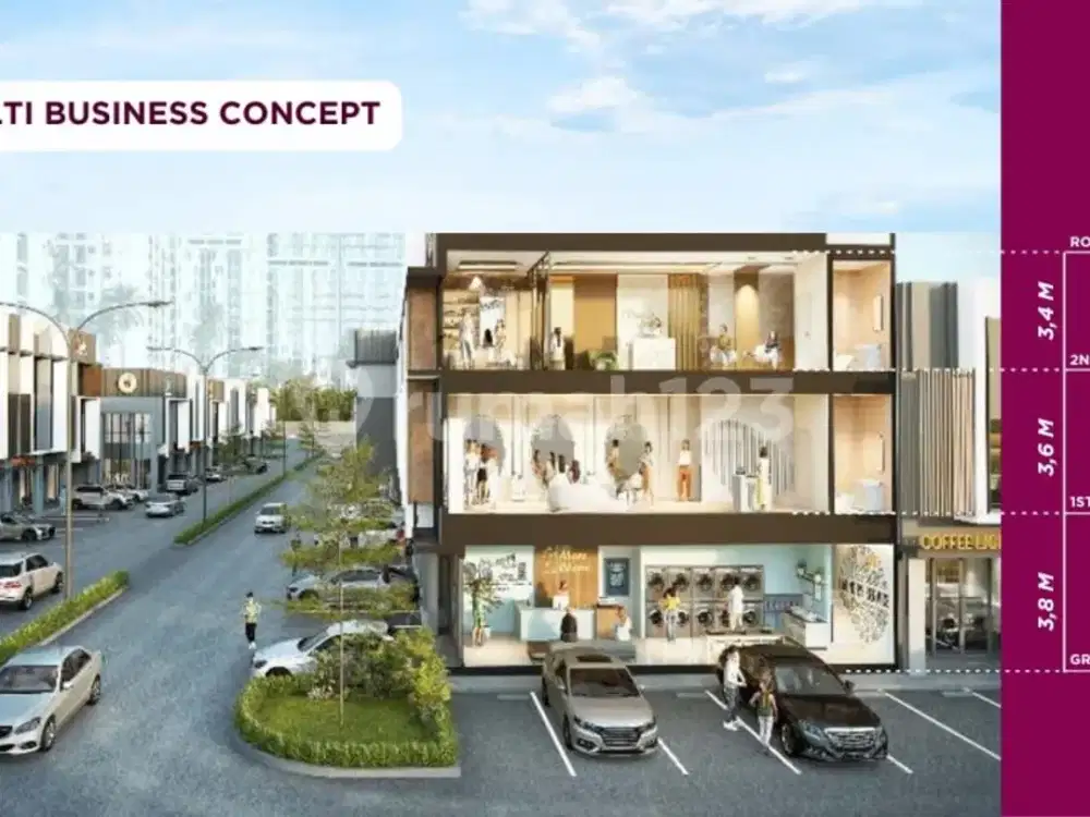 Ruko Akasa Promanade Tahap 2 Lokasi Strategis Bsd City