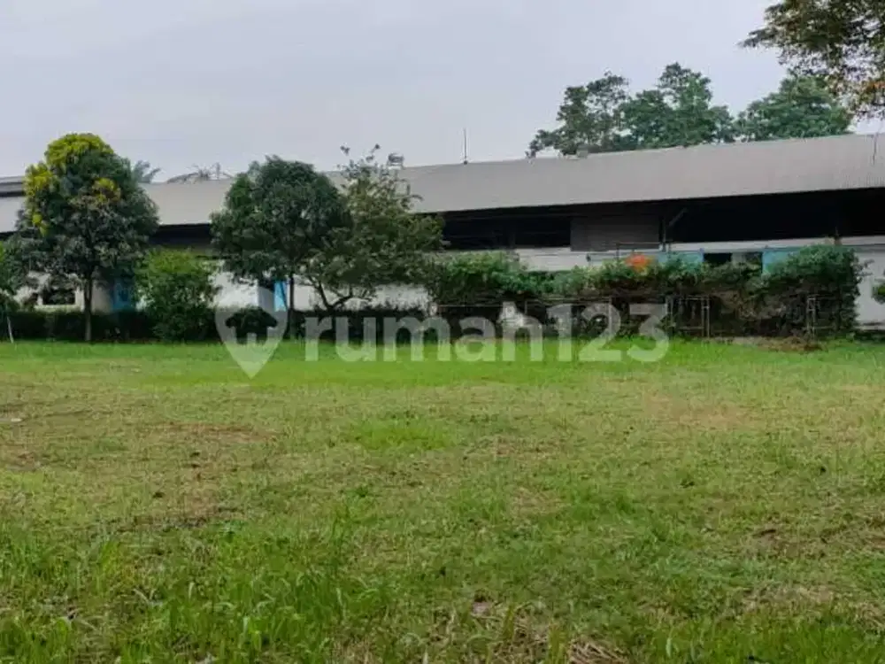 Tanah Lahan Cileungsi Untuk Gudang Pabrik.