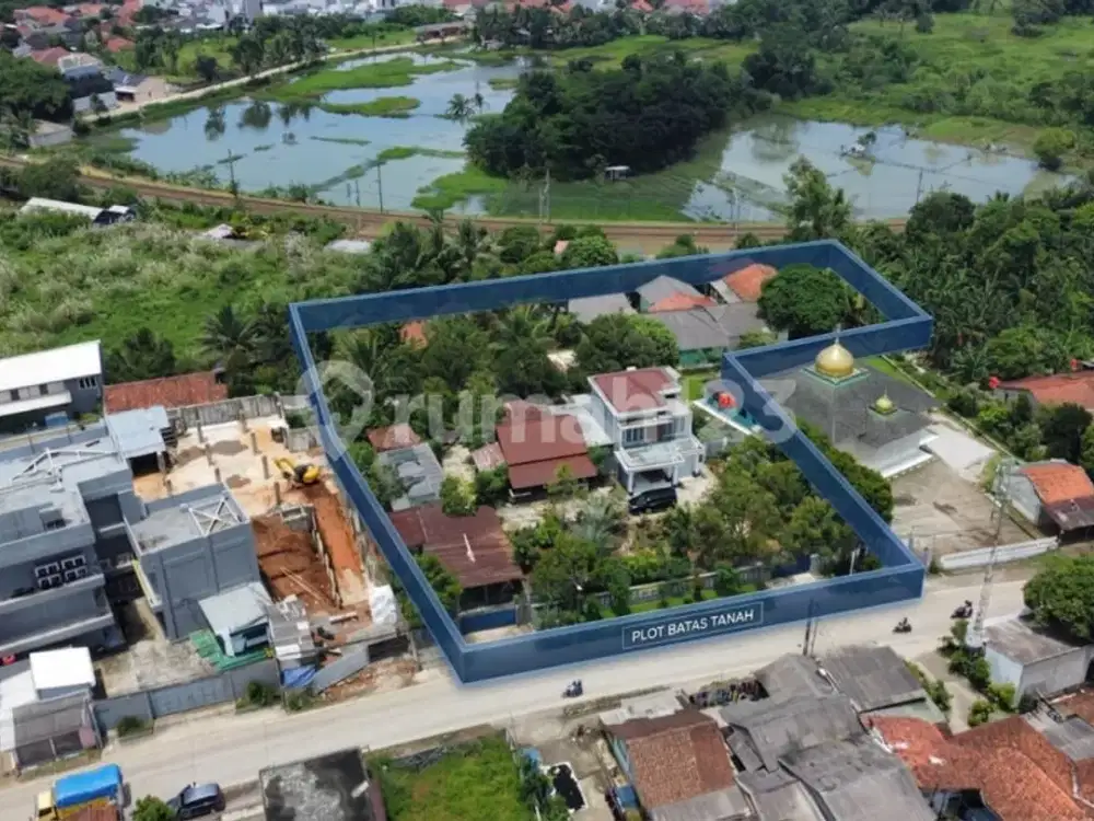 Tanah, Cisauk Pinggir Jalan Jual Murah