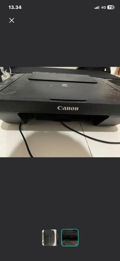 preloved printer pixmaMG2570s pembelian 2023-2024