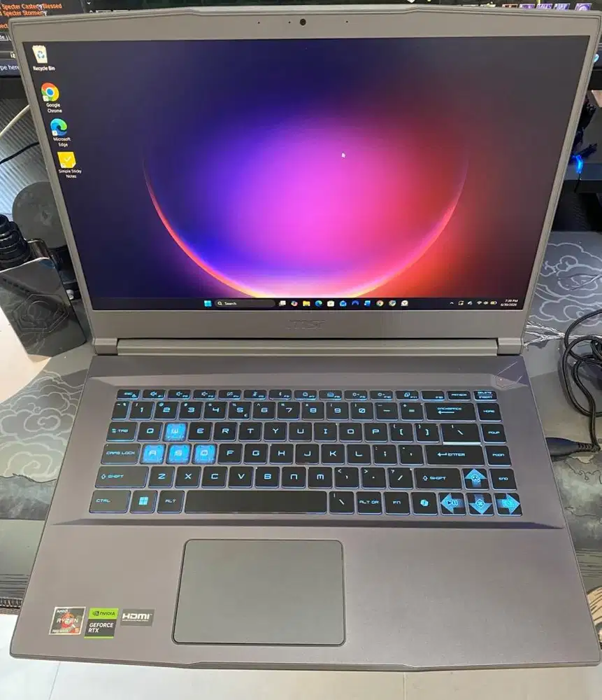 MSI Thin A15 Ryzen 5 7535HS RTX 3050