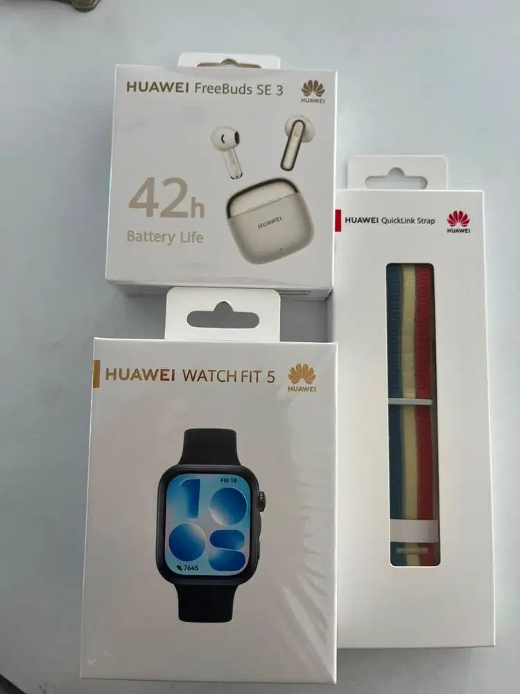 Huawei fit 5 + Free Buds SE 3 + Free Strepp