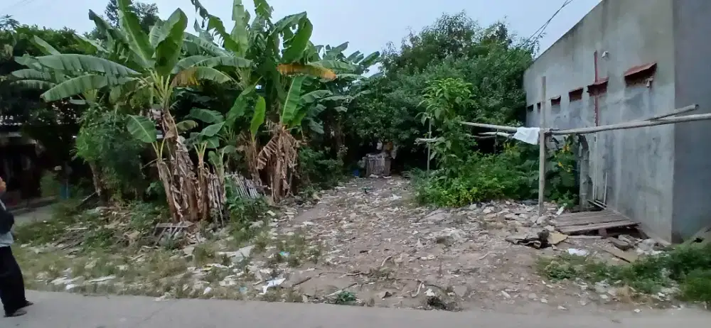 Dijual Tanah sdh Padat 150 mtr dr jln ry 5 mnt ke Tol Bektim strategis