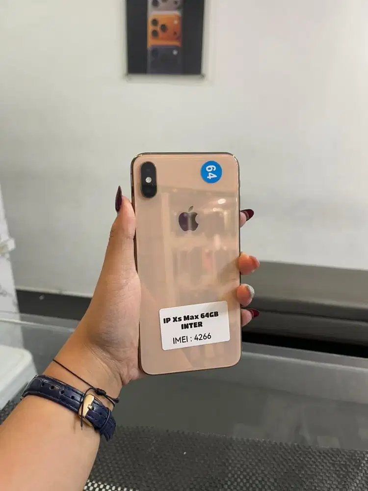iPhone XS MAX 64GB FULLSET BERGARANSI