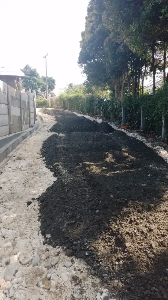 Material batu makadam pasir cor batu split sirtu