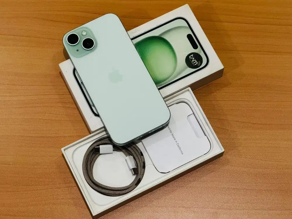 iPhone 15 128GB iBox BH97% Garansi Mei 2027