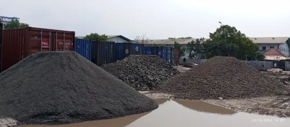 Pasir bangka pasir cor abu batu limestone batu belah sirdam
