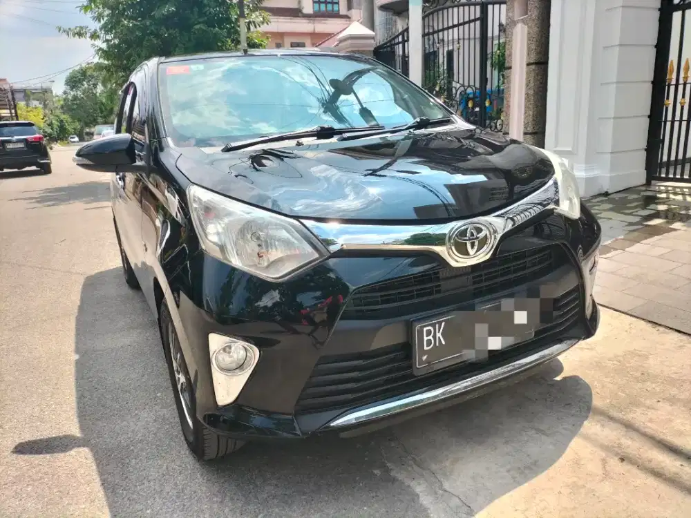 Odo 70rb‼️Toyota Calya G AT Matic Hitam 2016 2017