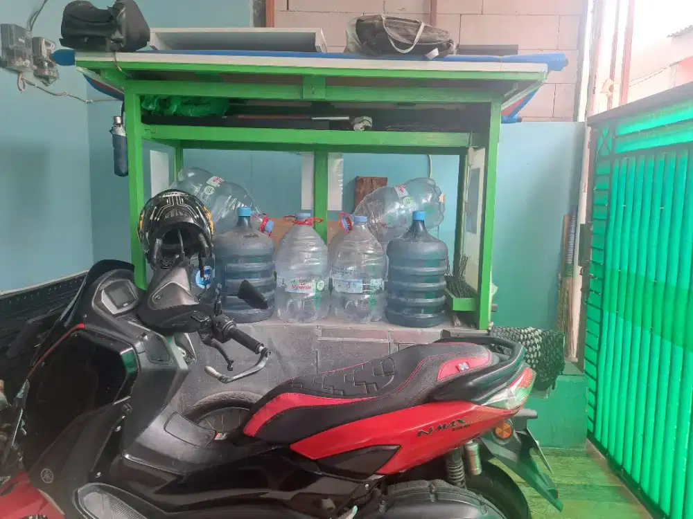 Gerobak baru blm pernah dipakai