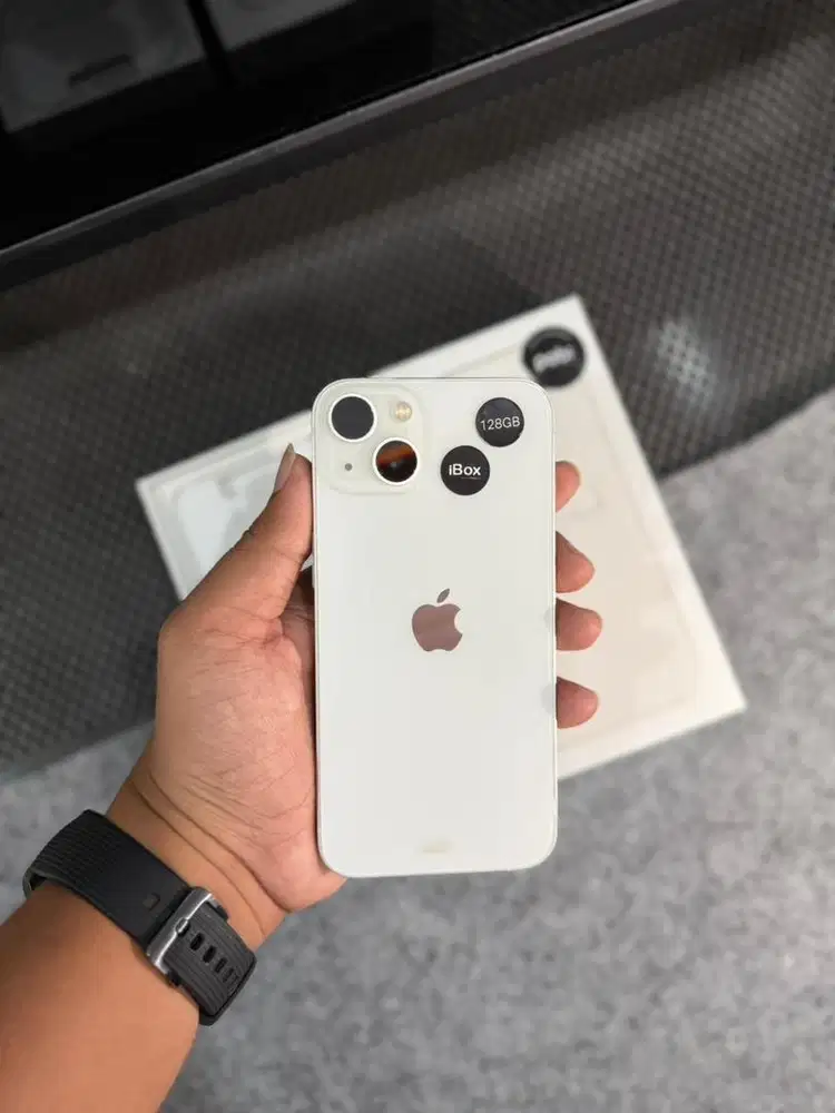 IPHONE 13 128GB RESMI IBOX. GARANSI AKTIF SAMPAH 22 DESEMBER 2026