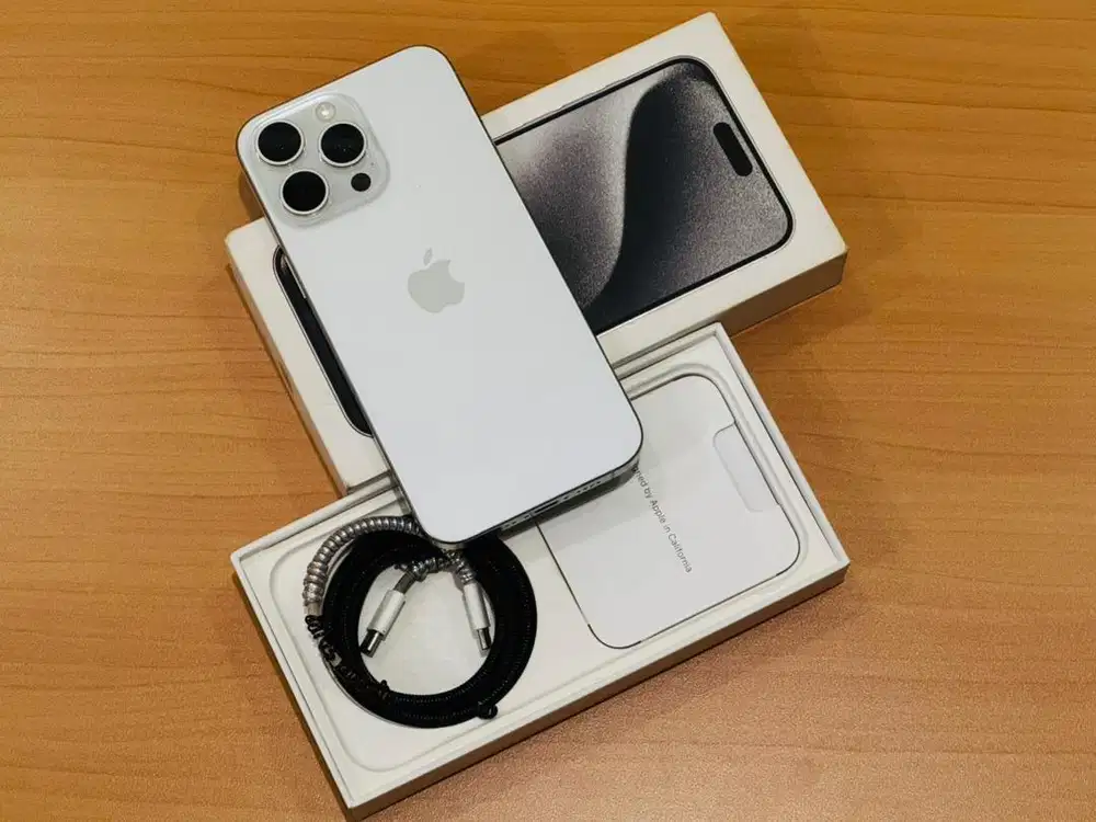 iPhone 15 Pro Max 256GB iBox BH86% Mulus Terawat