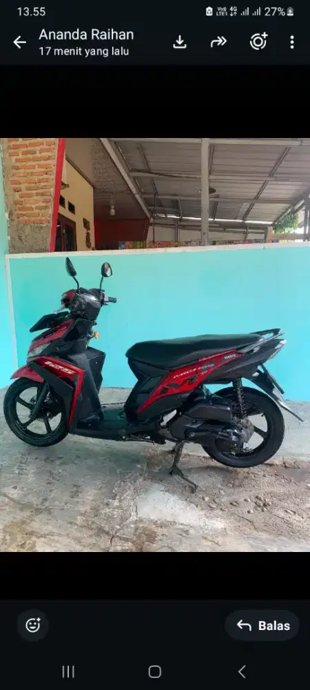 Mio 125cc kondisi masih ori semua surat lengkap pajak idup