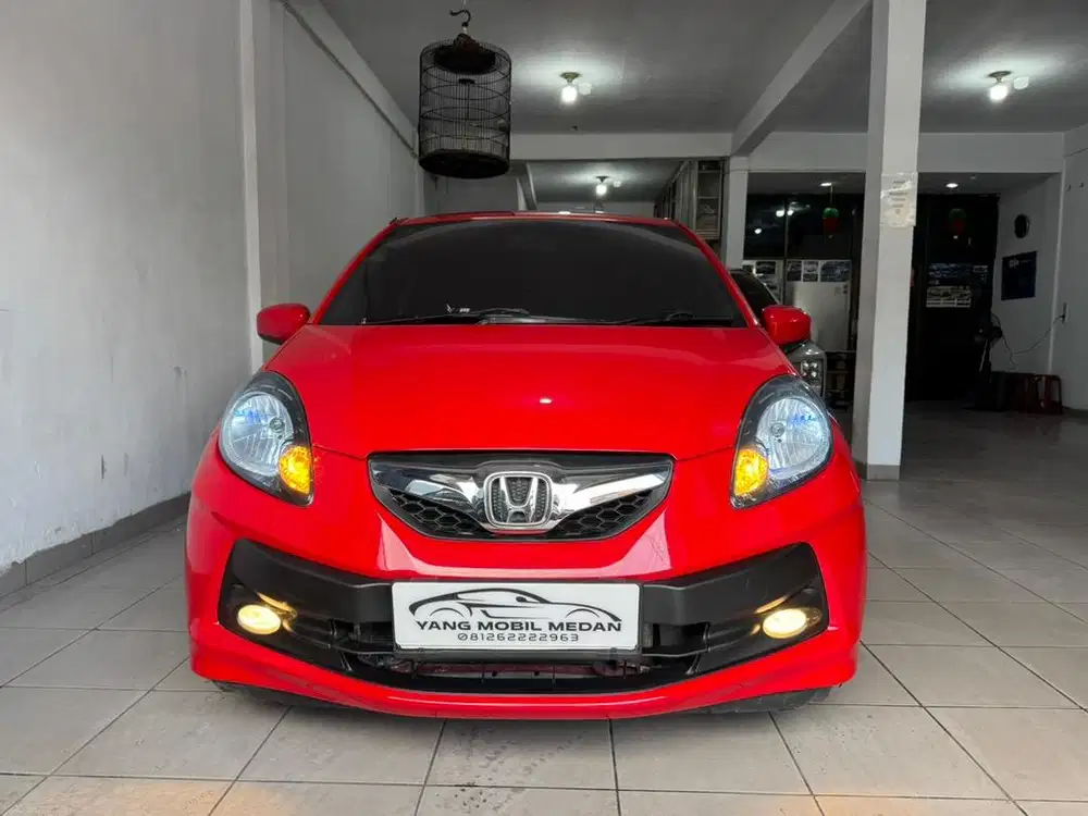 Honda Brio Satya E Matic 2015 Merah