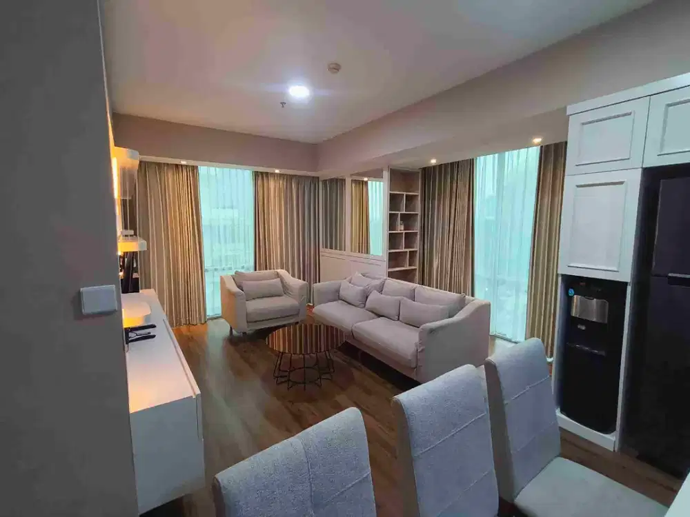 U Residence 1 apartment, type 2 kamar tidur dan 2 kamar mandi, full furnished, dekat kampus UPH, connection supermal Karawaci