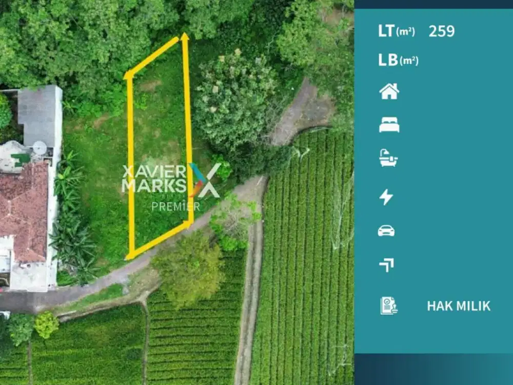 Dijual Tanah Kavling Dekat Pusat Kota di Jl Ikan Tombro Malang