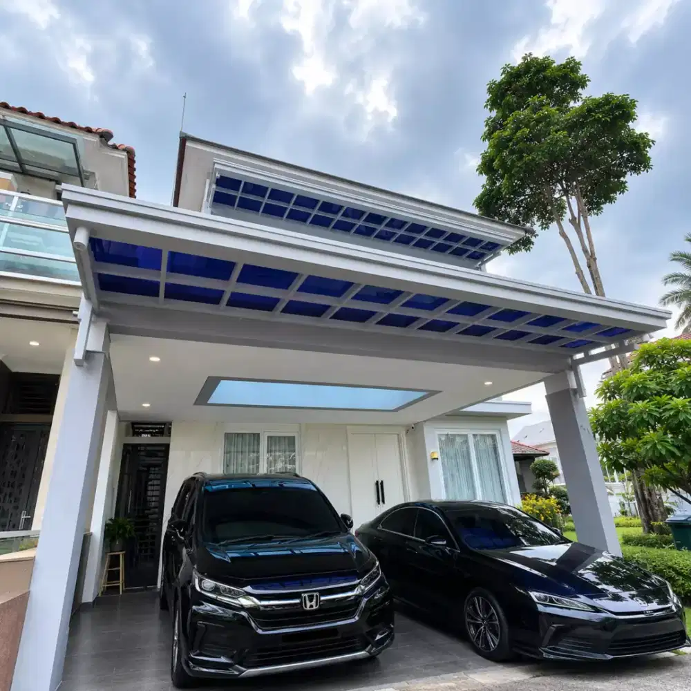 Canopy solarflat Tranparan
