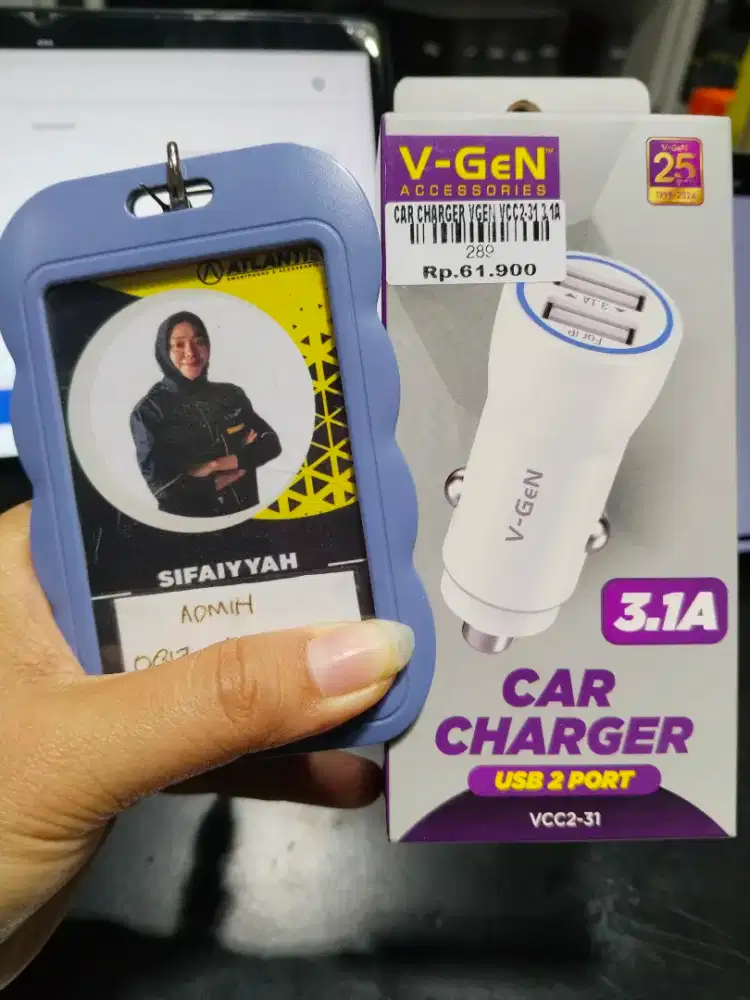 CAR CHARGER VGEN VCC2-31 3.1A | ATLANTIS DAHSYAT