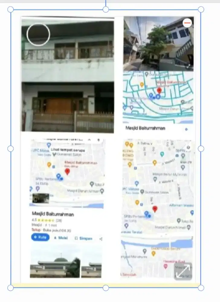 Rumah dekat mesjid yang tenang, rukun, aman, bisa shalat 5 waktu