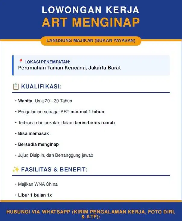 LOKER ART MENGINAP