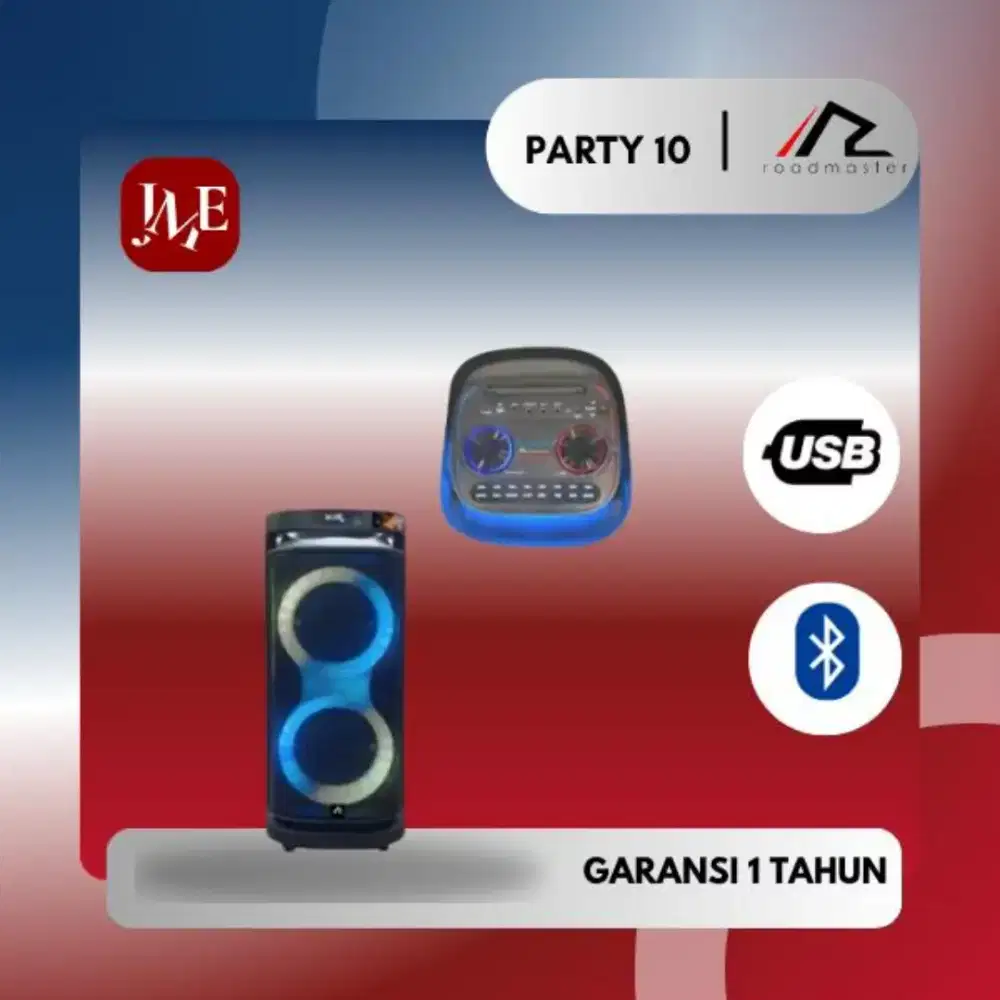 PROMO! SPEAKER ROADMASTER PARTY 10( CASH&KREDIT)