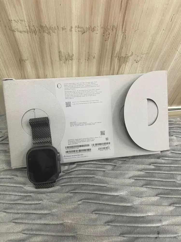 apple Watch Ultra 2 49mm | iwatch Ultra2 Black titanium ex resmi ibox