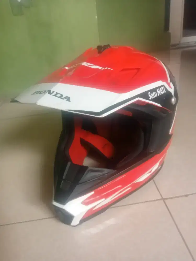 Helm honda CRF size XL