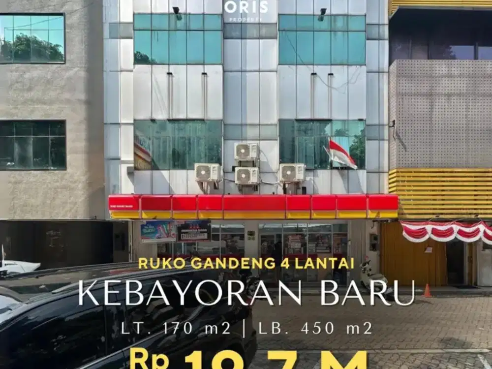 For Sale Ruko Gandeng 4 Lantai Cocok Untuk Usaha Lokasi Prime