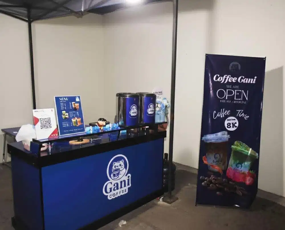 booth portable bongkar pasang