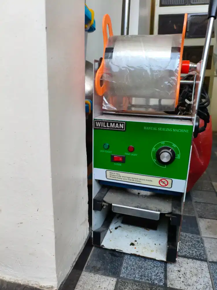 Bismillah Dijual Cup Sealer Terawat, dijual karena gk jadi dagang
