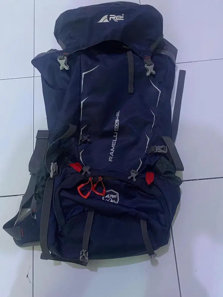 Tas Carrier Arei Ramelu 60+5L -Second Like New m