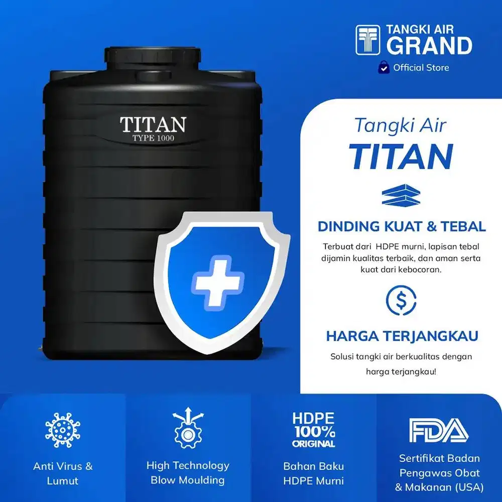 TOREN AIR TITAN 1000 LITER
