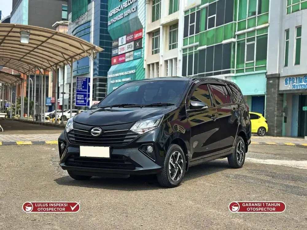 Jual Cepat 2023 Daihatsu Sigra 1.2 R AT Hitam Km 51rb Service Record