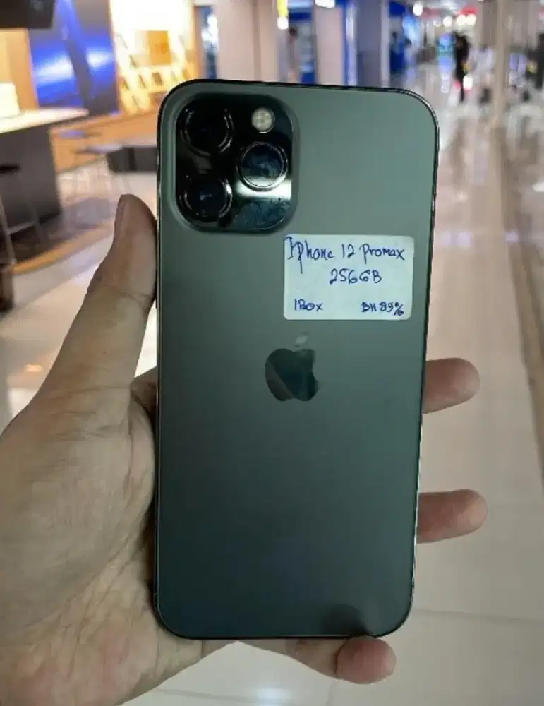 iPhone 12 PROMAX 256 GB SECOND EX IBOX RESMI