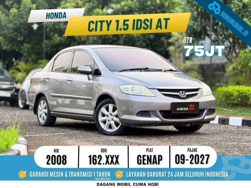 TERAWAT! HONDA CITY 1.5 IDSI AT 2008