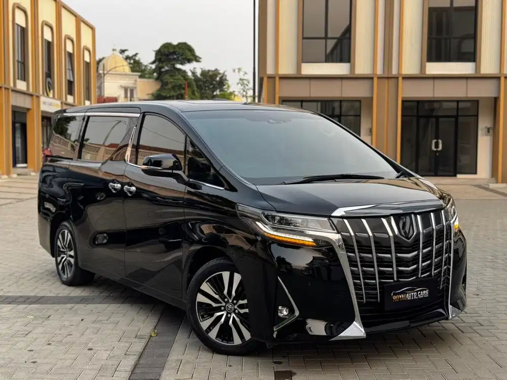 Toyota Alphard G Facelift ATPM TSS 2021 Black pajak panjang