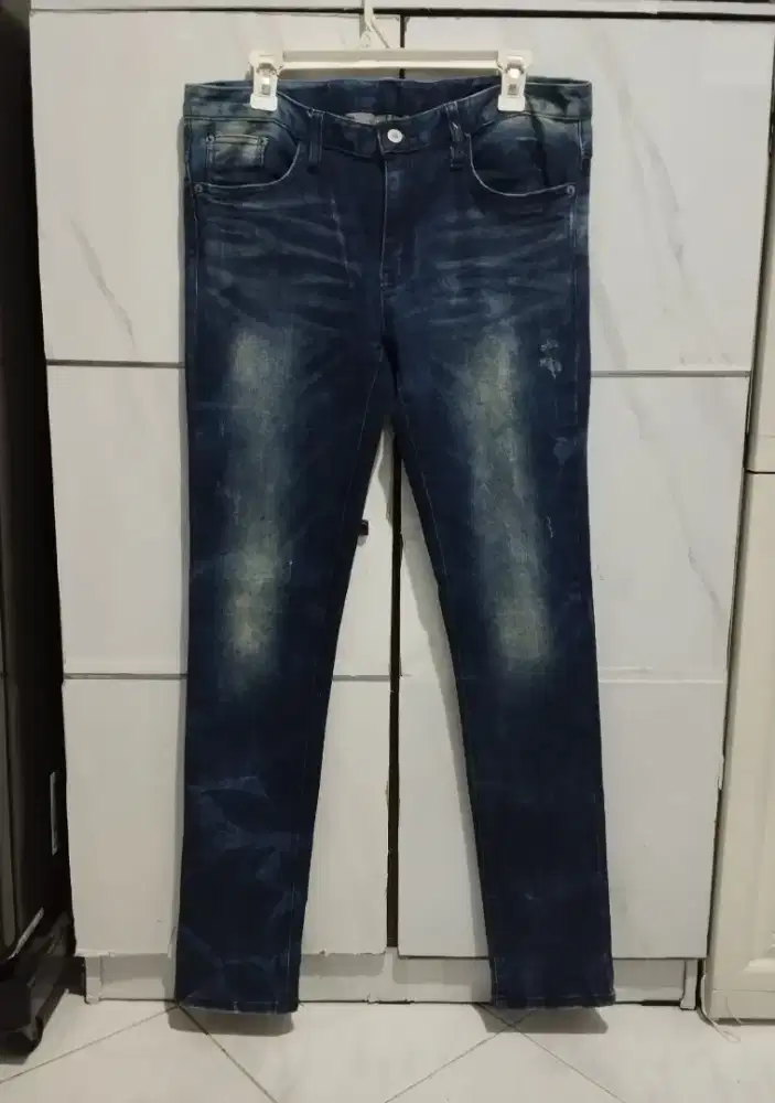 Jeans pria slimfit size 34