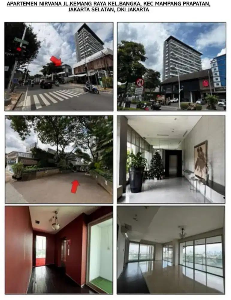 Dijual Apartemen Nirvana 3 BR Kemang Raya View City