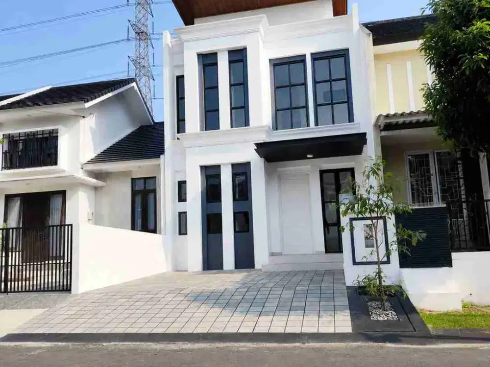 Rumah Minimalis Modern Kemang Pratama Bekasi, LT 108 m2, LB 96 m2, SHGB, 3 KT 4 KM, Harga 2,1 M
