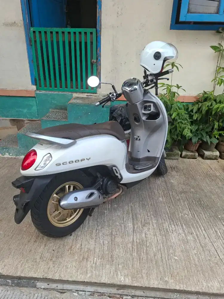 Scoopy 2021 mesin haluss tangan 1