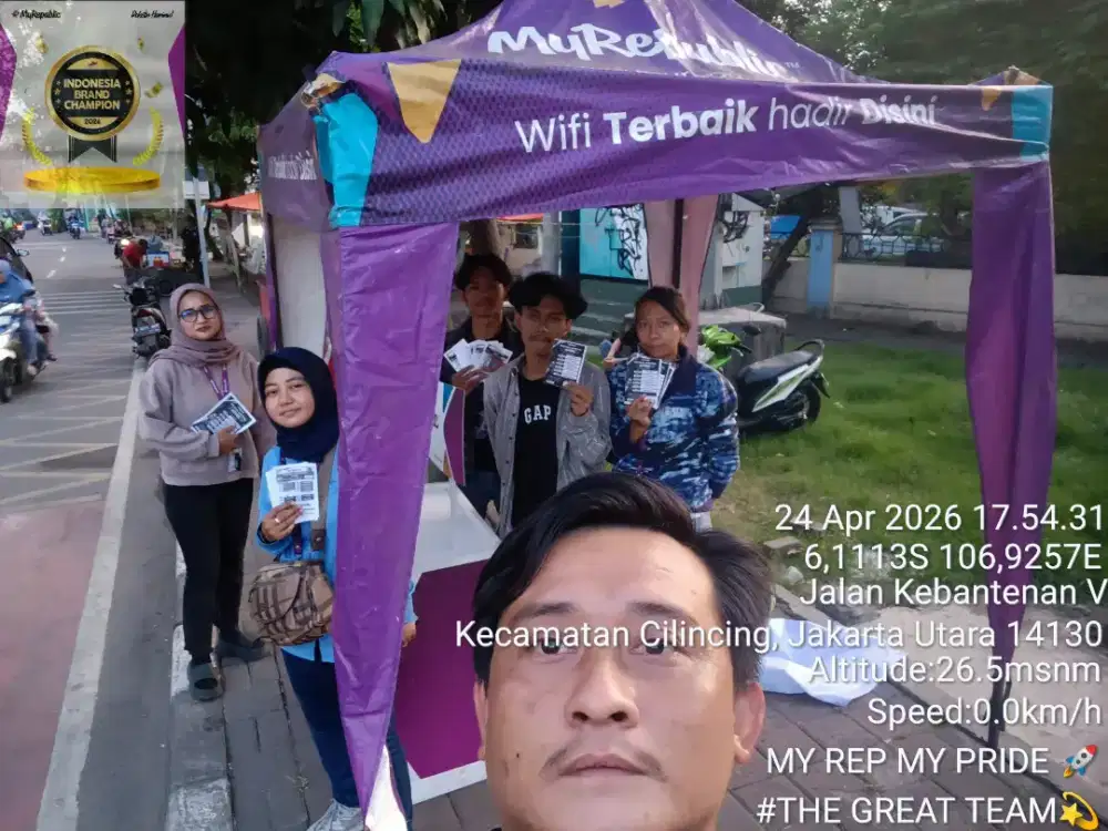 Lowongan Kerja Sales Wifi My Republic Door To Door Bagi Yang serius !!