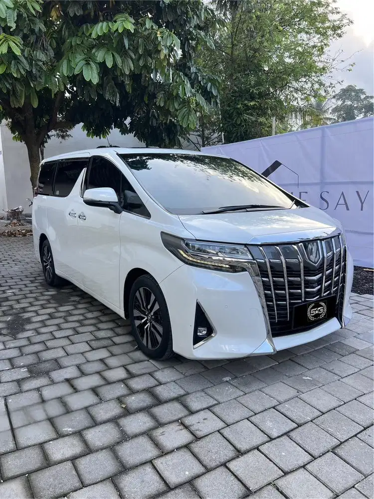 DP 153 JT TOYOTA ALPHARD 2.5 G TSS 2021 WHITE ATPM