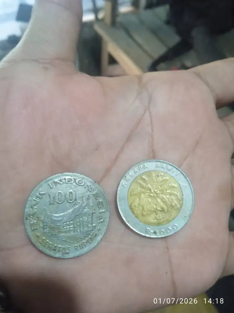 Jual koin rupiah kuno